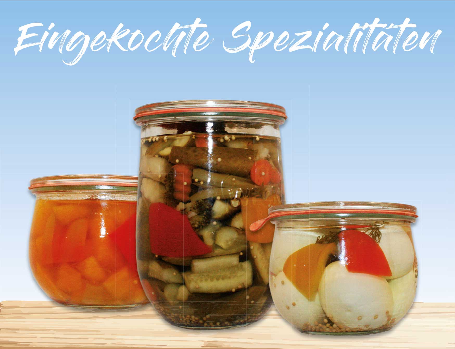 hausgemachten Köstlichkeiten Image